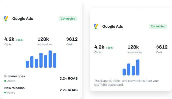 keyTABS plugins and integrations dashboard